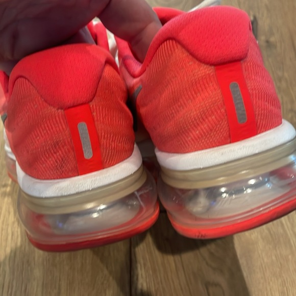 Almost New Womens Nike Air Max 2017 Pure White/Pink - Picture 7 of 8